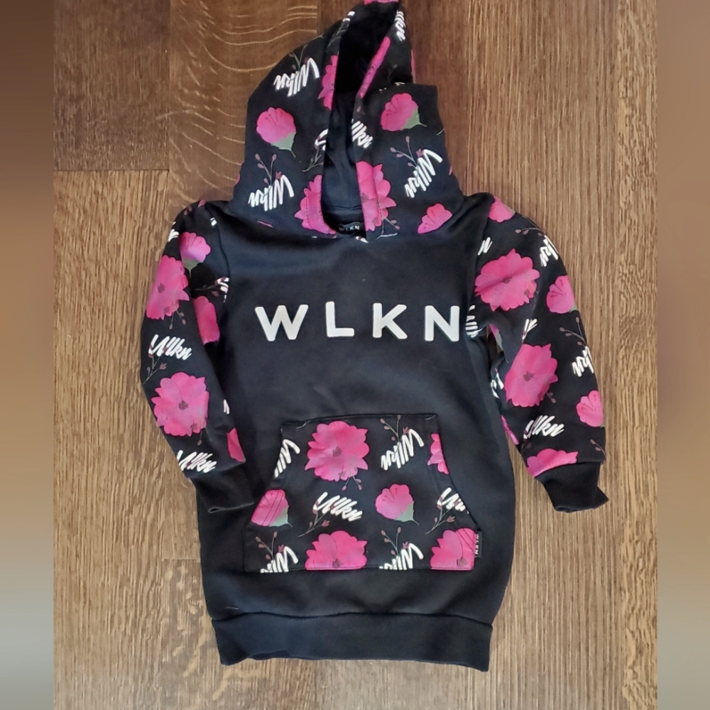 WKLN girls sweatshirt dress 4T